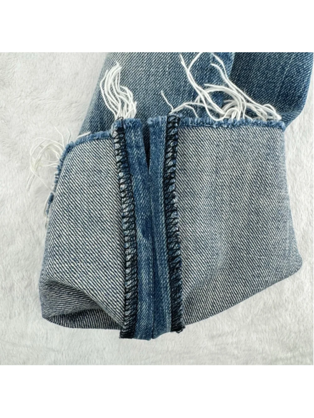 Scotch & Soda Drake Jeans Raw Hem Perfect Vintage Fade Button Fly Men's 32x29